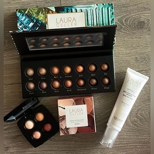 Laura Geller Eye Bundle. Neutral Tones. Quad and an additional 14 shades.